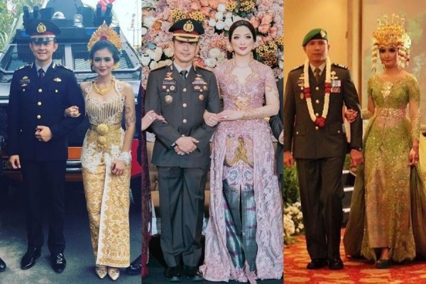 9 Kebaya Pernikahan Seleb yang Dampingi Abdi Negara, Paripurna Dilihat
