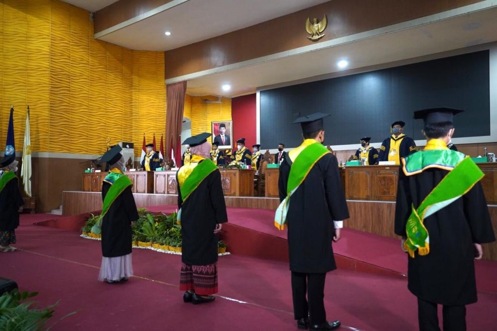51 Doktor Unnes Diwisuda Online, Rektor: Teladani Intelektual Bung Karno