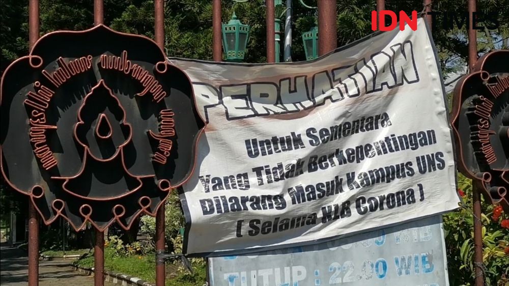 3 Dosen Meninggal Akibat COVID-19, UNS Solo Lockdown Seminggu