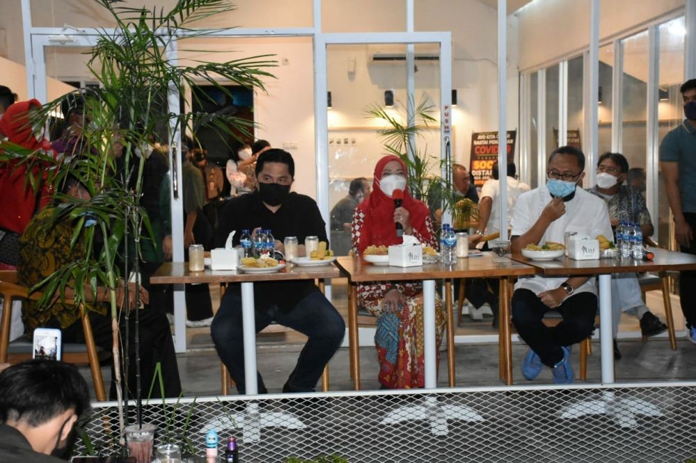 Erick Thohir Ajak Millenials Lampung Bikin Startup dan Jadi Orang Kaya