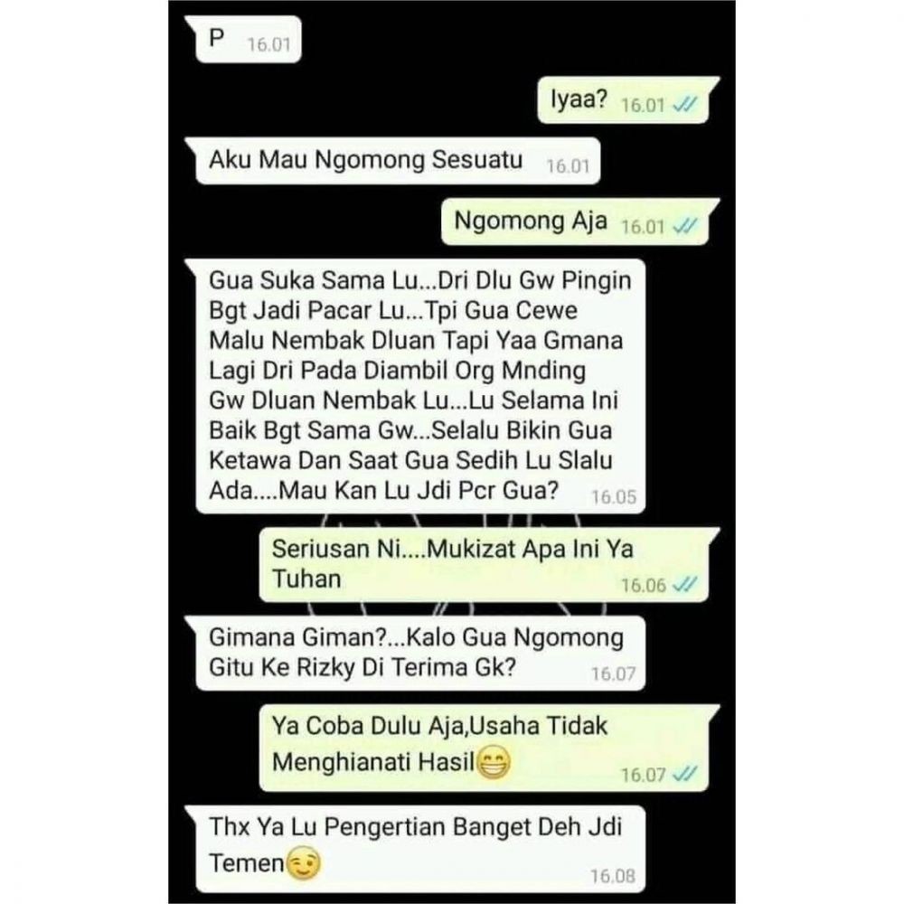 Mau Ketawa tapi Prihatin, 10 Chat Kocak Gak Dianggap Gebetan