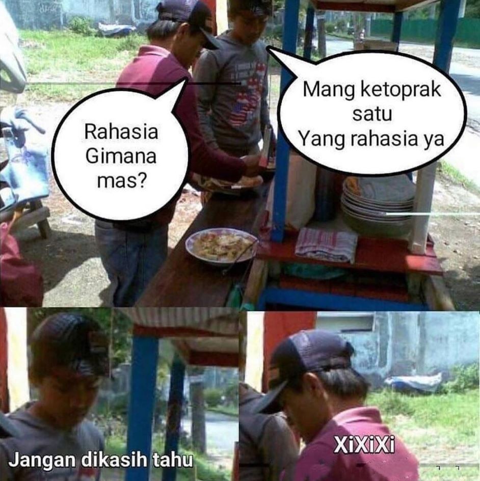 10 Meme Kocak Obrolan Pedagang Dengan Pembeli Ini Lucu Pol