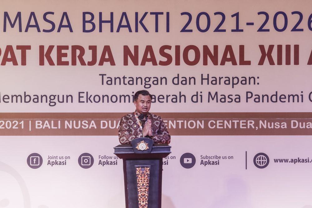 Dukung Pemulihan Bali, Pengukuhan Pengurus APKASI Digelar di Nusa Dua
