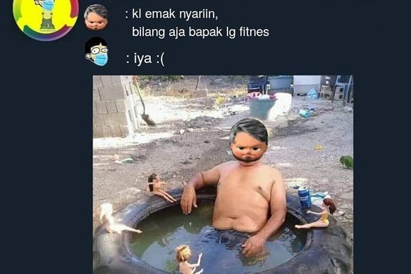 10 Meme Lucu Obrolan dengan Bapak yang Absurd Banget, Kocaknya Awet