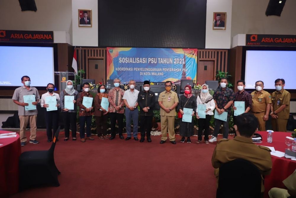 Benahi Tata Kelola Aset, DPUPRPKP Kota Malang Gelar Sosialisasi PSU 