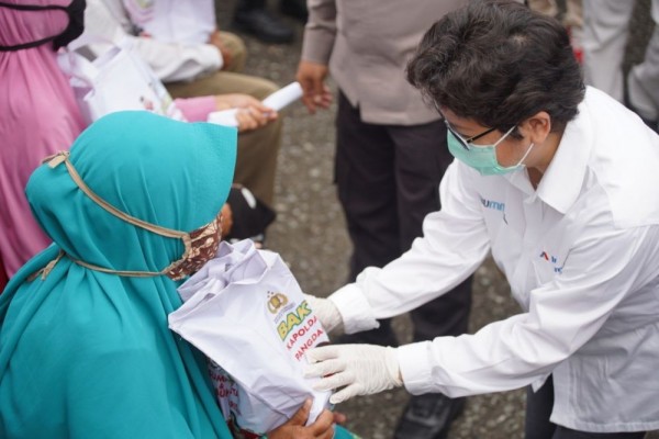 Lansia dan Petugas Publik di Batubara Ikut Vaksinasi di Komplek Inalum