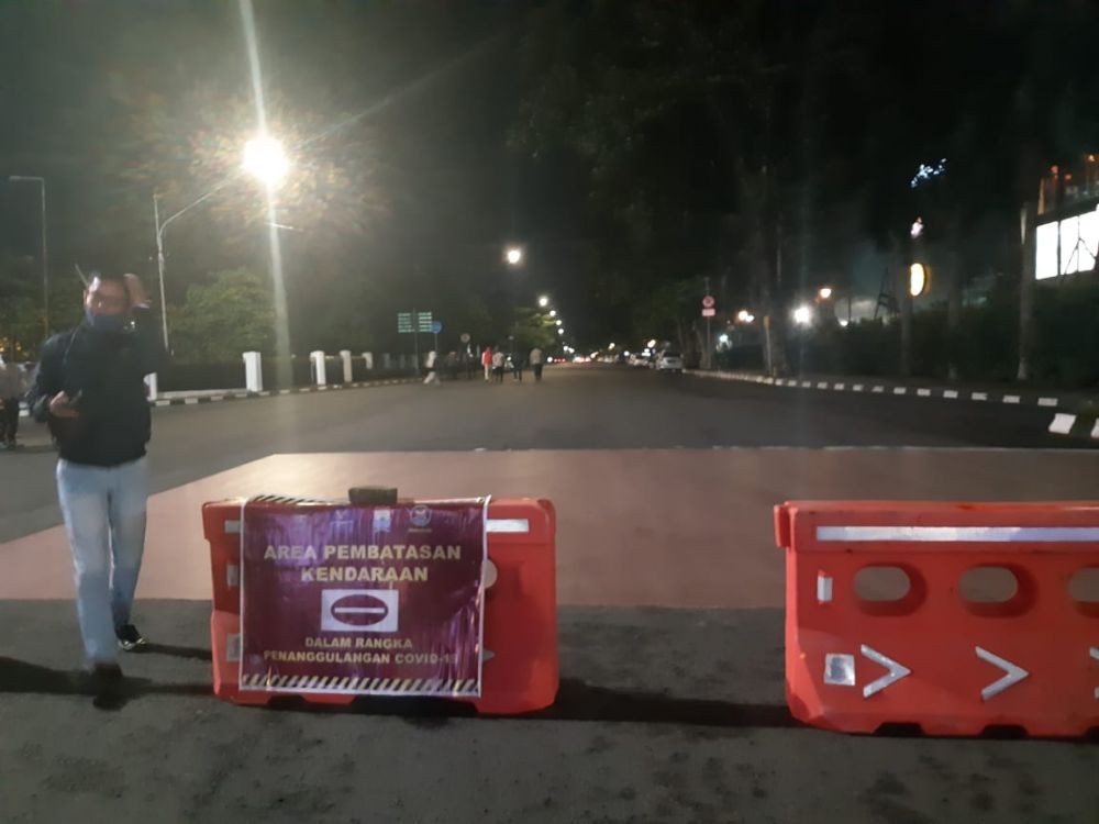 Pembatasan Jam Malam di Palembang Efektif Cegah Kerumunan