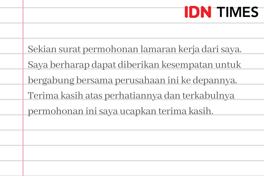 9 Kalimat Penutup Surat Lamaran Kerja yang Baik, Santun!