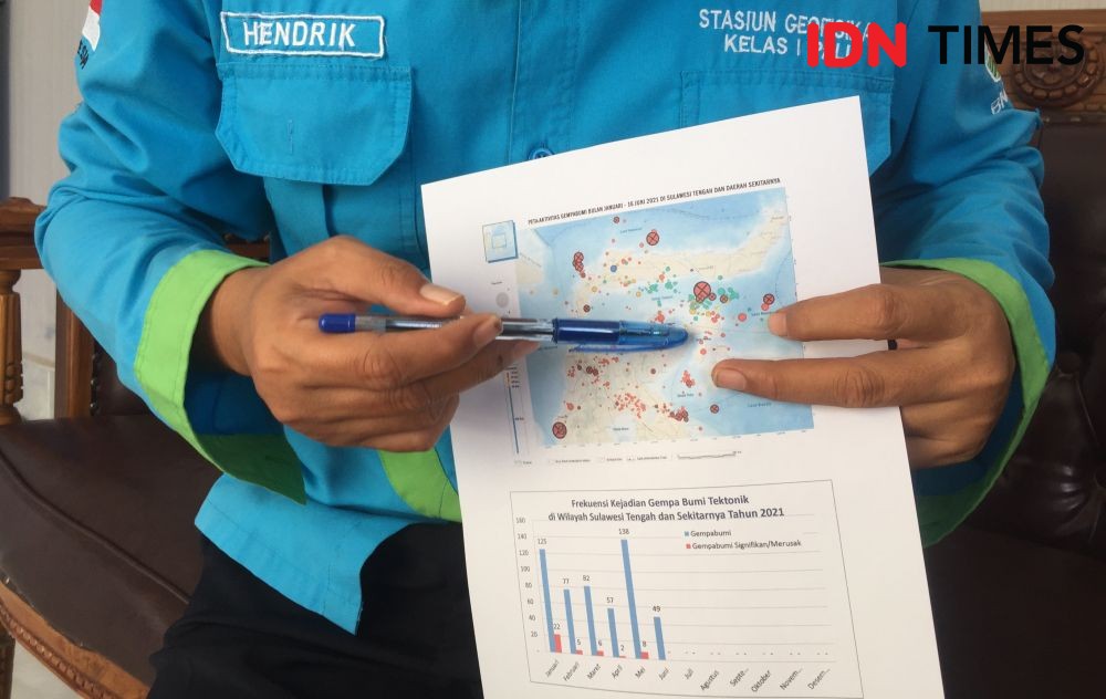 BMKG Petakan Daerah Berpotensi Tsunami di Sulawesi Tengah