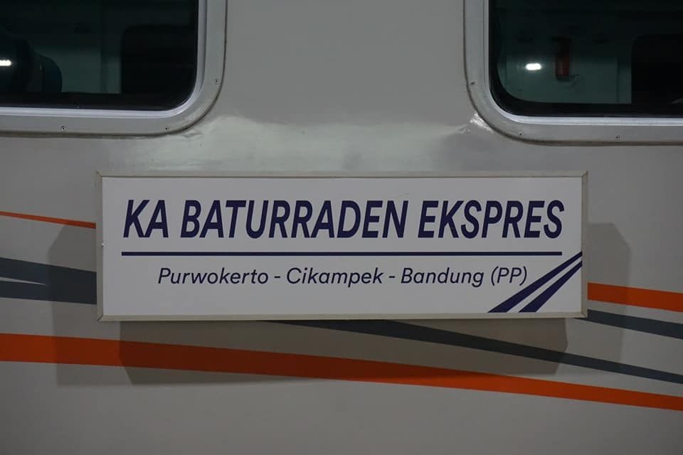 Kereta Api Baturraden Ekspres Purwokerto-Bandung Resmi Beroperasi