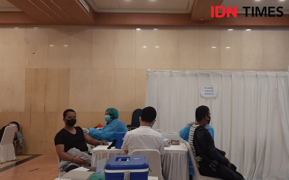 Lampung Peringkat Terendah Pertama Nasional Vaksinasi Tahap I 