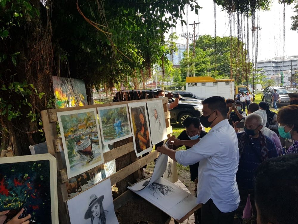 Wali Kota Bobby Janji Hidupkan Taman Lili Suheri untuk Pelaku Kreatif