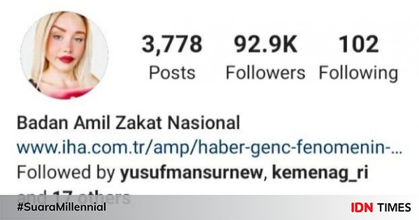 Baznas Instagram Account Hacked, Photos of Women Appeared