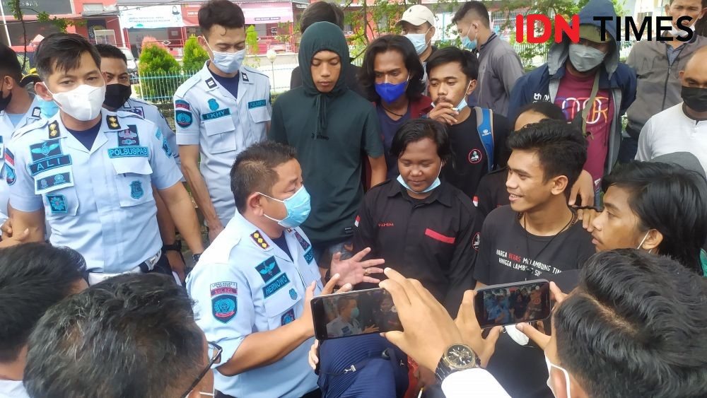 Mahasiswa Demo soal Dugaan Peredaran Narkoba di Lapas Kelas 1 Makassar