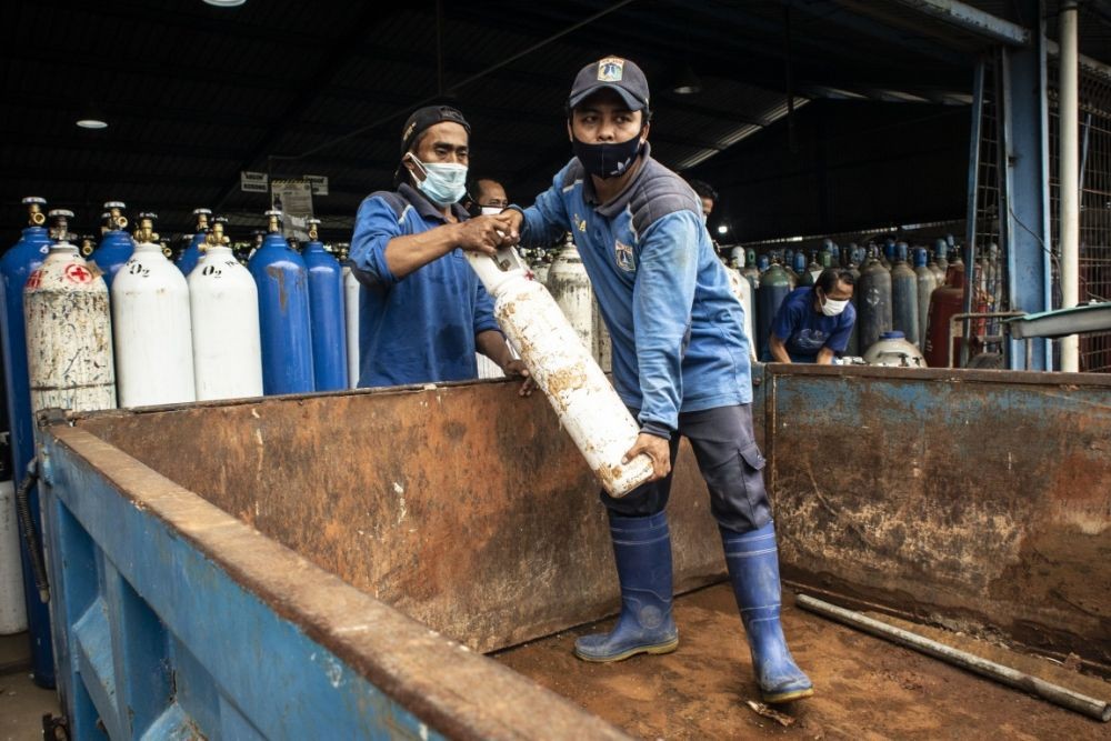 Langgar Perjanjian, 250 Tabung Oksigen di RS PKU Yogyakarta Ditarik