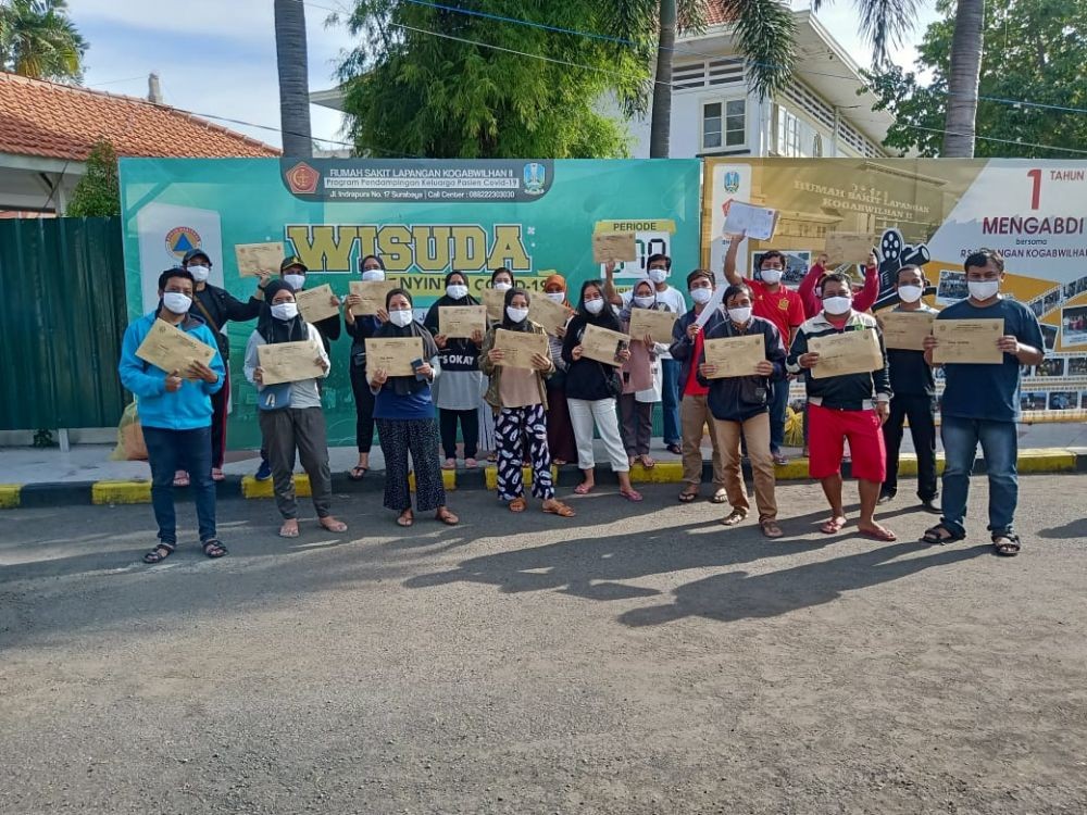 Pasien Klaster Bangkalan di RSLI Sembuh, Masih Rawat 16 PMI