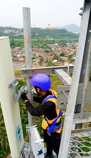 Keren! Jaringan 4G XL Axiata Jangkau 2.431 Desa di Lampung