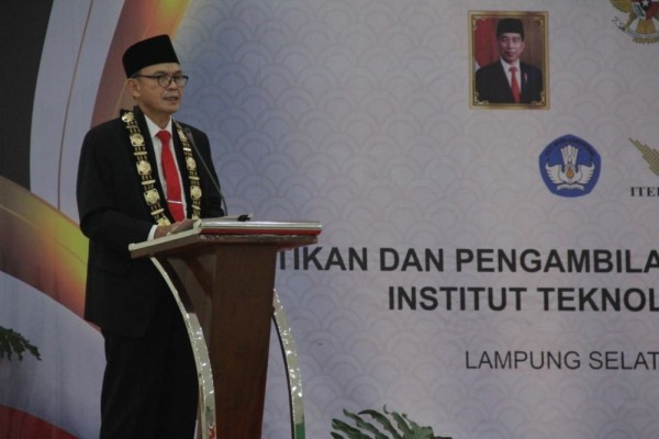 Sah! Mitra Jamal Rektor Baru ITERA