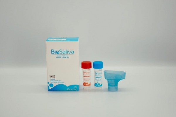 Gandeng Nusantics, Bio Farma Rilis Tes PCR Kumur Bio Saliva