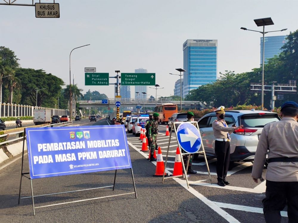 Ruas Jalan di Kota Semarang Dibuka Meski PPKM Level 4 Diperpanjang