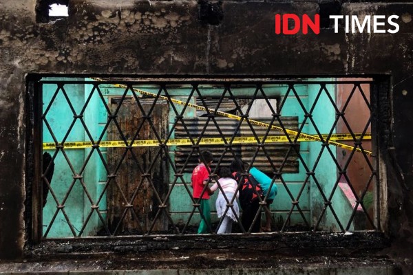 Kebakaran di Jalan Mahkamah, 56 Warga Medan Mengungsi