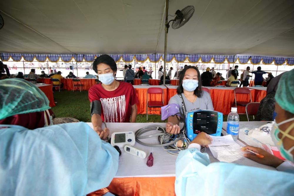 Vaksinasi Massal di G10N Surabaya, Sekali Suntik 500 Orang