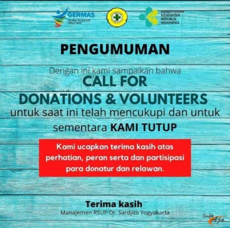 Bantu Penanganan COVID-19, Ratusan Warga Yogyakarta Jadi Relawan 