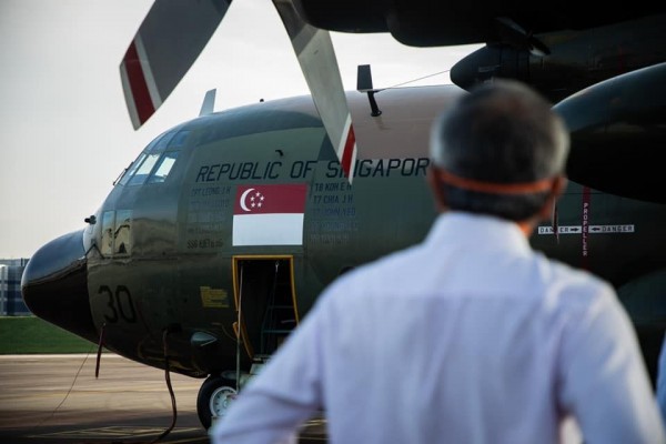 Singapura Kirim Bantuan Alat Kesehatan ke Indonesia