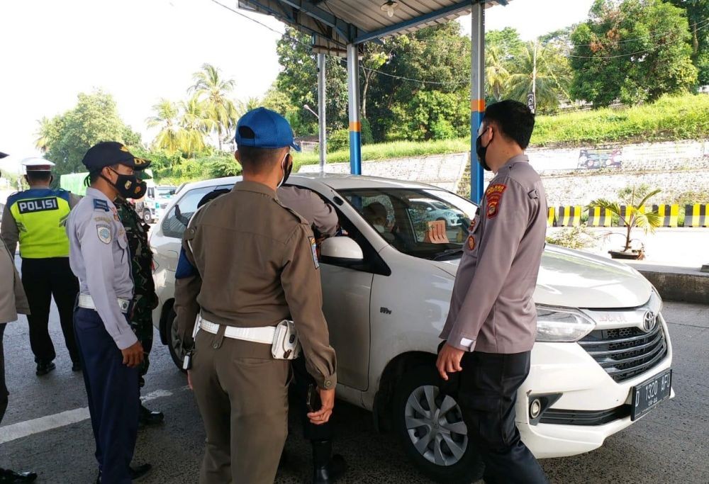 Polda Lampung Putar Balik 258 Kendaraan, Ini Syarat Naik Kapal ke Jawa