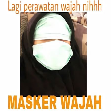 10 Potret Orang Pakai Masker Dobel Ini Kocak Banget