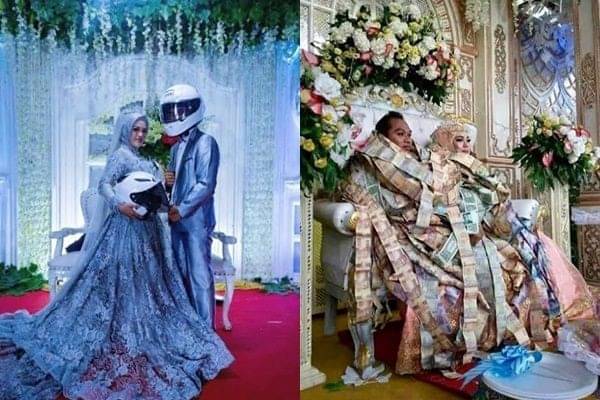 10 Potret Pernikahan Ini Punya Tema Lucu Tak Terduga