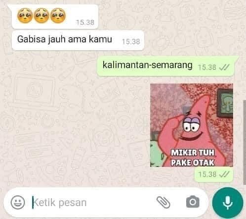 Langsung Elus Dada, 10 Chat Pacaran LDR yang Cuma Bisa Lewat Online