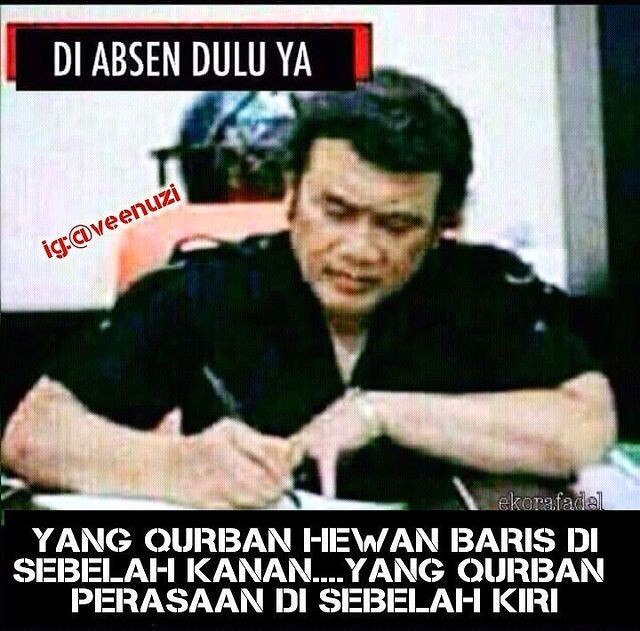 Ada Pilih Korban Perasaan, 10 Meme Lucu Idul Adha