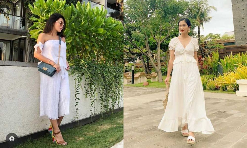 Kakak Adik bak Kembar! 10 Adu Gaya Bunga Zainal Vs Vicky Zainal