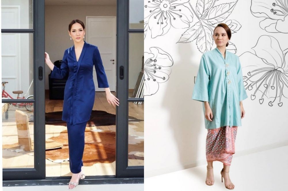 Cetar Bak Bangsawan! 9 Adu Gaya Kebaya BCL Vs Aishah Sinclair