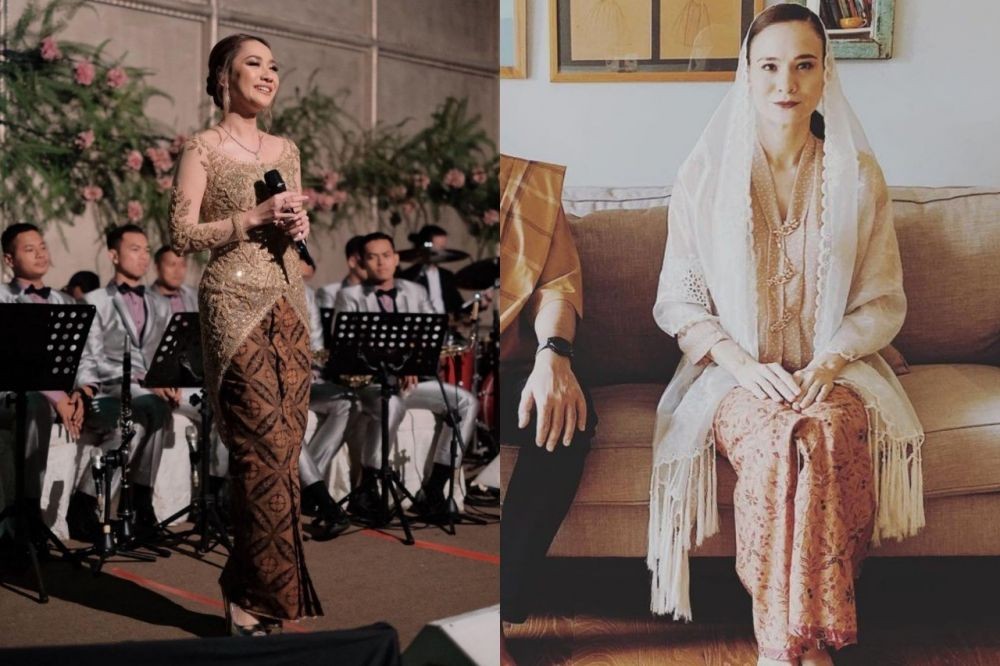 Cetar Bak Bangsawan! 9 Adu Gaya Kebaya BCL Vs Aishah Sinclair