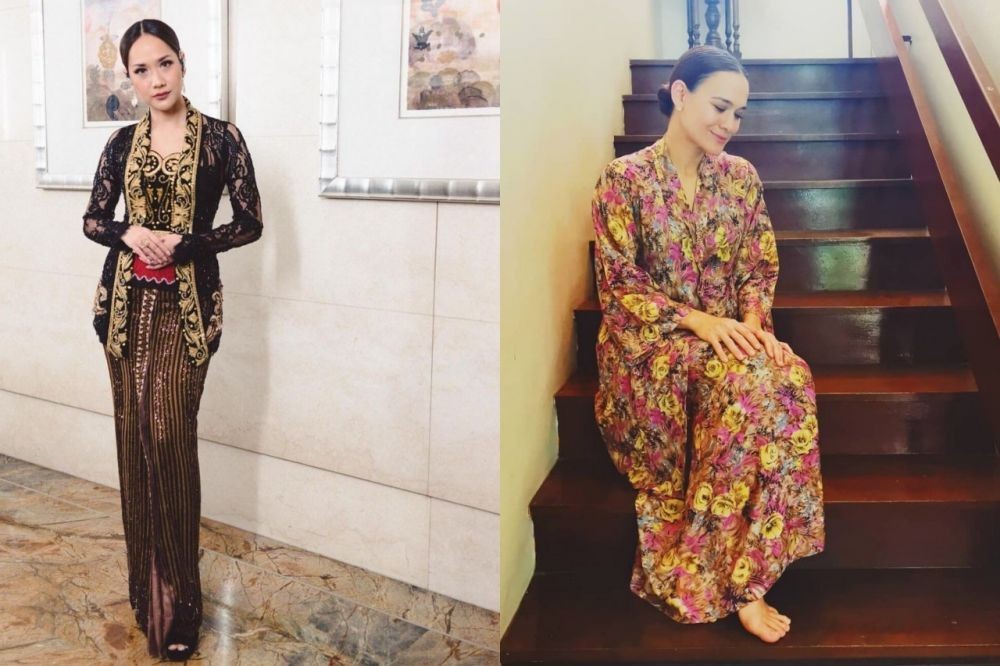 Cetar Bak Bangsawan! 9 Adu Gaya Kebaya BCL Vs Aishah Sinclair