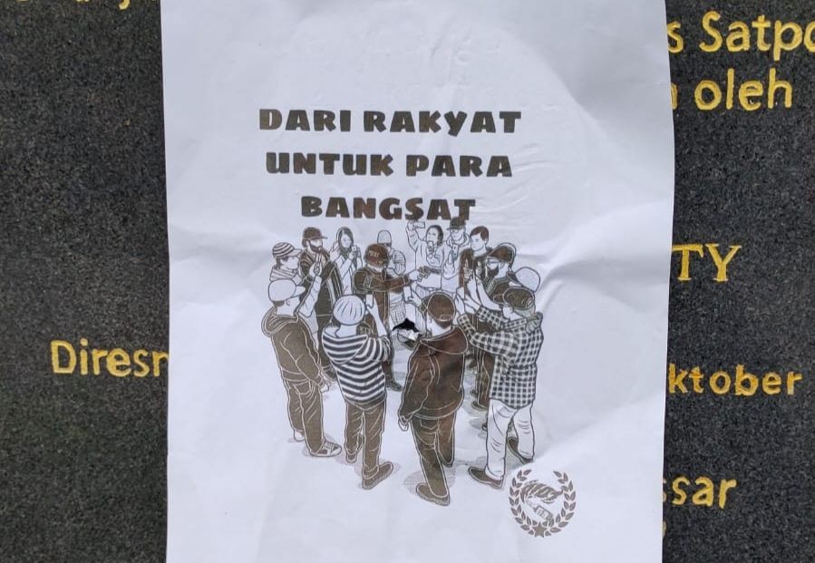 Pos Satpol PP di Makassar Dirusak, Pelaku Tinggalkan Pesan
