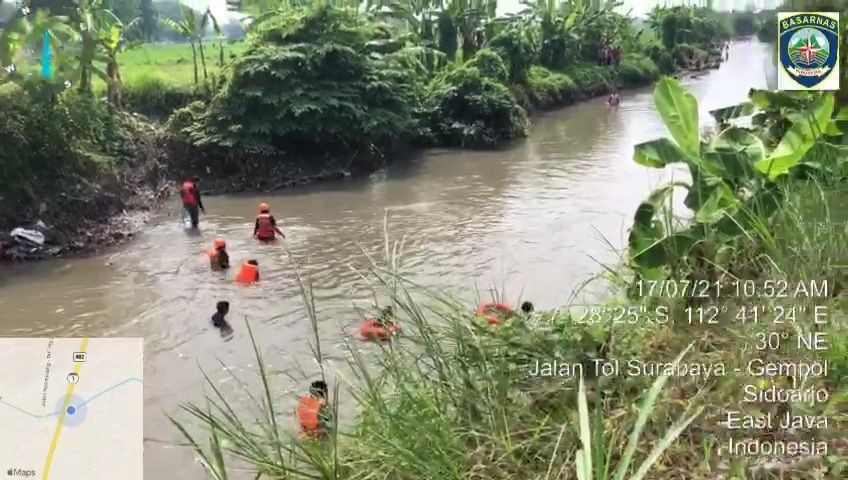 Hilang Sejak Jumat, Kakek di Sidoarjo Ditemukan Tewas di Sungai