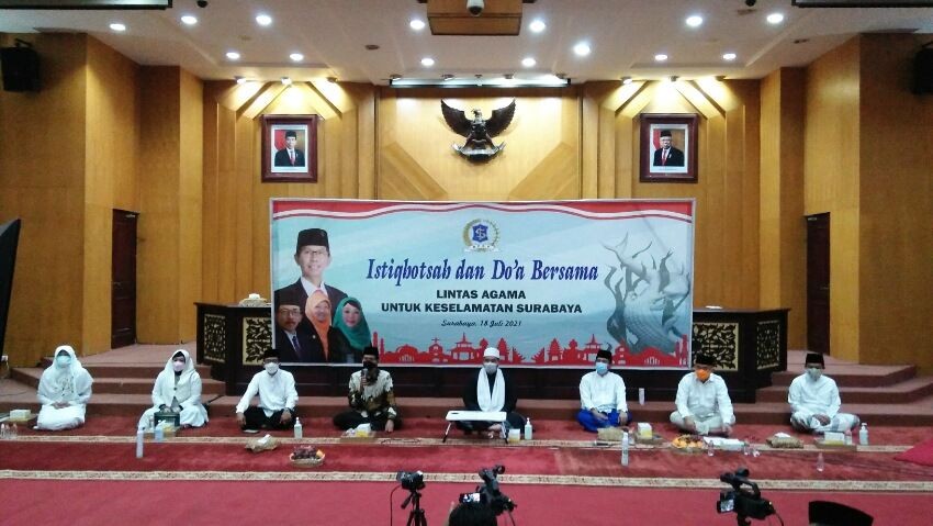 DPRD Gelar Istighosah Virtual untuk Keselamatan Surabaya