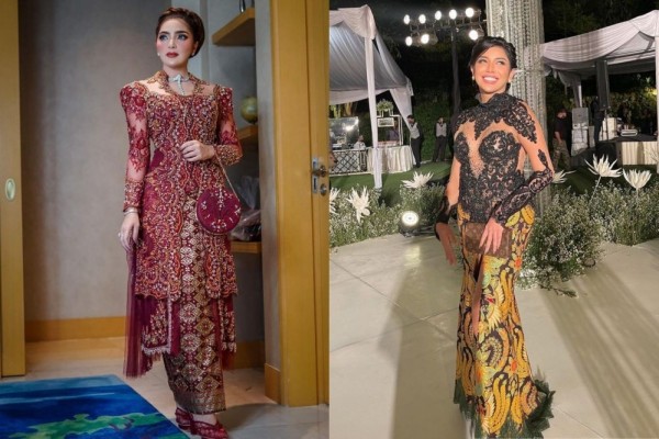 Pesonanya Bikin Grogi, Adu Style Kebaya Ashanty Vs Millen Cyrus