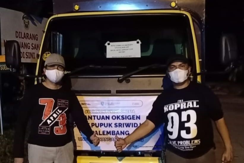 PT Pusri Pasok 15,4 Ton Oksigen ke Semua Rumah Sakit di Lampung