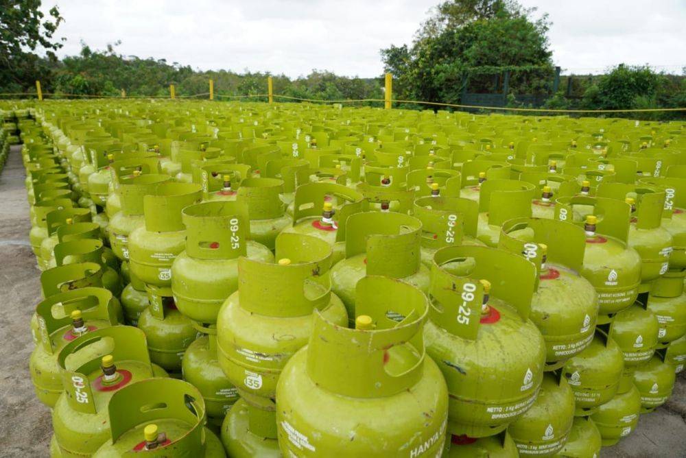 Pertamina Tambah Stok LPG 3 Kg 853 Metrik Ton di  Lampung