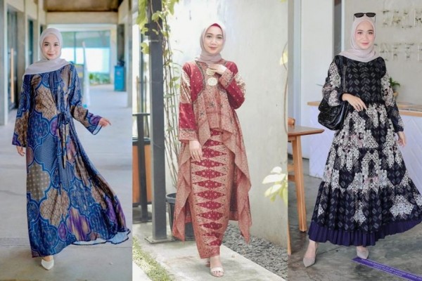 10 OOTD Kondangan Batik ala Selebgram Uwie Mariska, Coraknya Apik!