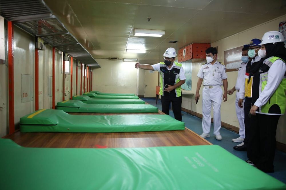 Pekan Depan, Pasien OTG di Makassar Mulai Diisolasi di Kapal