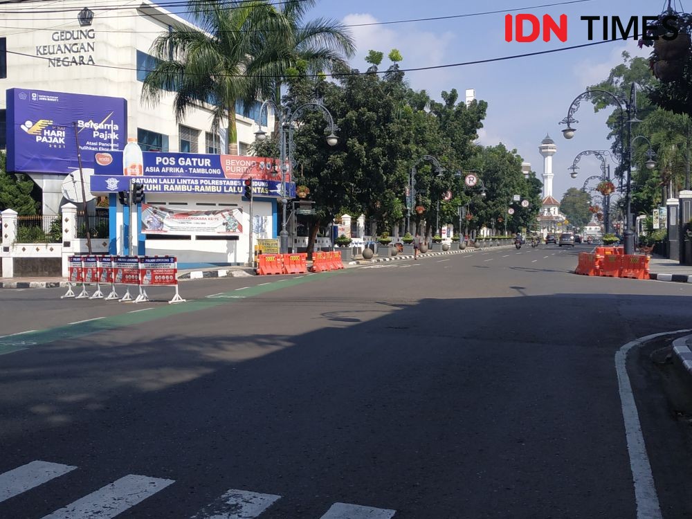 Mulai Hari Ini Tak Ada Penyekatan Jalan di Kota Bandung