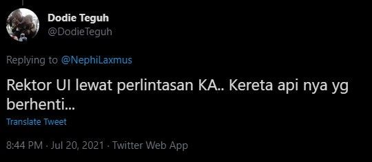 11 Cuitan Warga Twitter soal Kesaktian Rektor UI yang Rangkap Jabatan