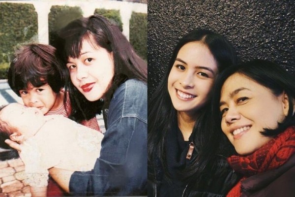Anggun Banget, 10 Potret Manis Masa Muda Ibunda Maudy Ayunda
