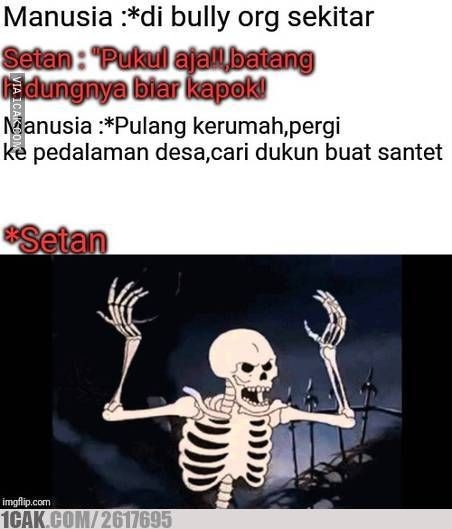 10 Meme Kocak Ekspresi Setan Melihat Kelakuan Manusia Ini Ngakak Abis