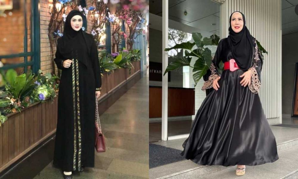 Modis! 10 Adu Gaya Hijab Glamor ala Mulan Jameela Vs Venna Melinda
